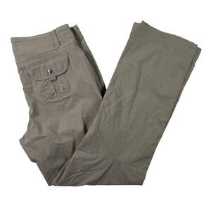 Kuhl Splash Roll Up Size 12 Tan Hiking Trail Cargo Pants